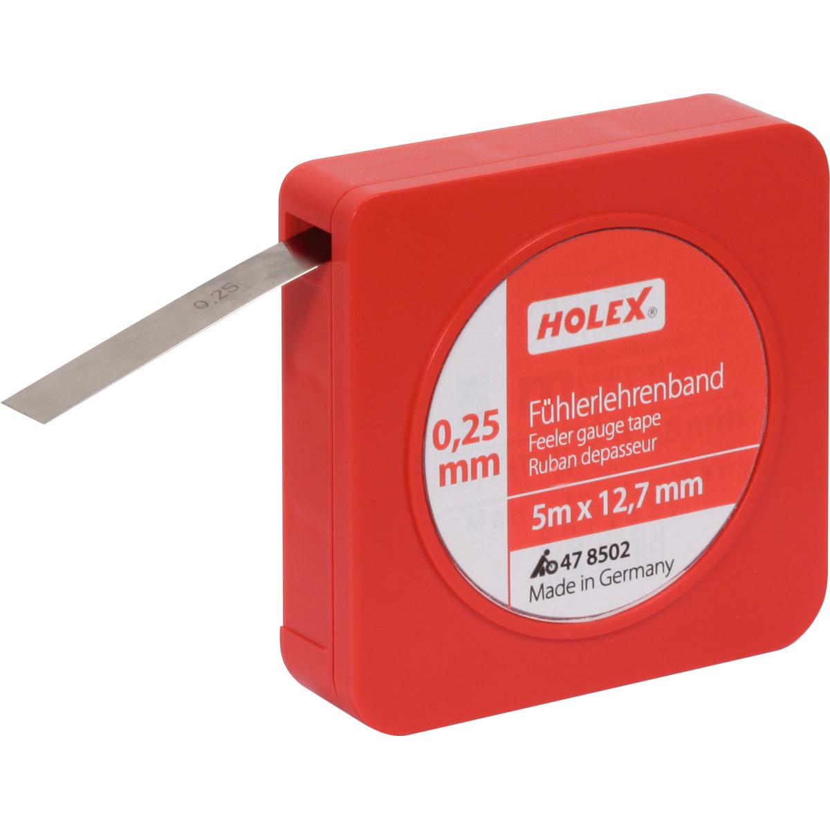 CUỘN LÁ DƯỠNG ĐO KHOẢNG HỞ 0,05MM HOLEX 478502 DÀI 5M CUỘN LÁ DƯỠNG ĐO KHOẢNG HỞ 0,05MM HOLEX 478502 DÀI 5M
